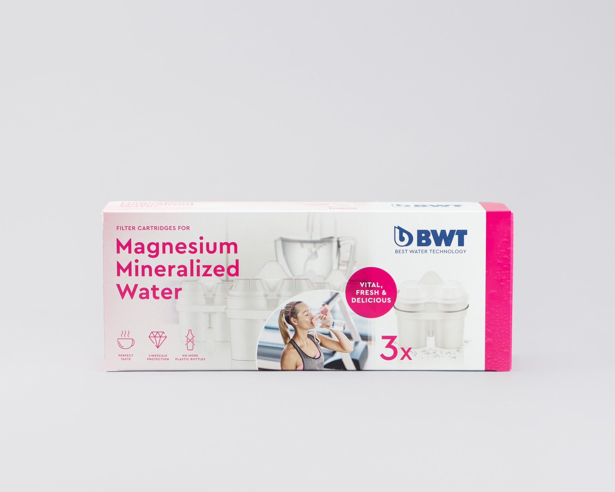 BWT cartouches filtrantes eau minéralisée au magnésium