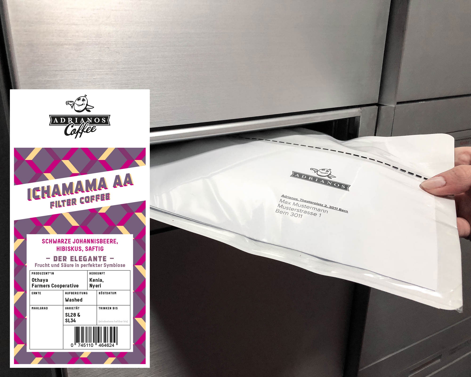 Ichamama AA grains de café filtre