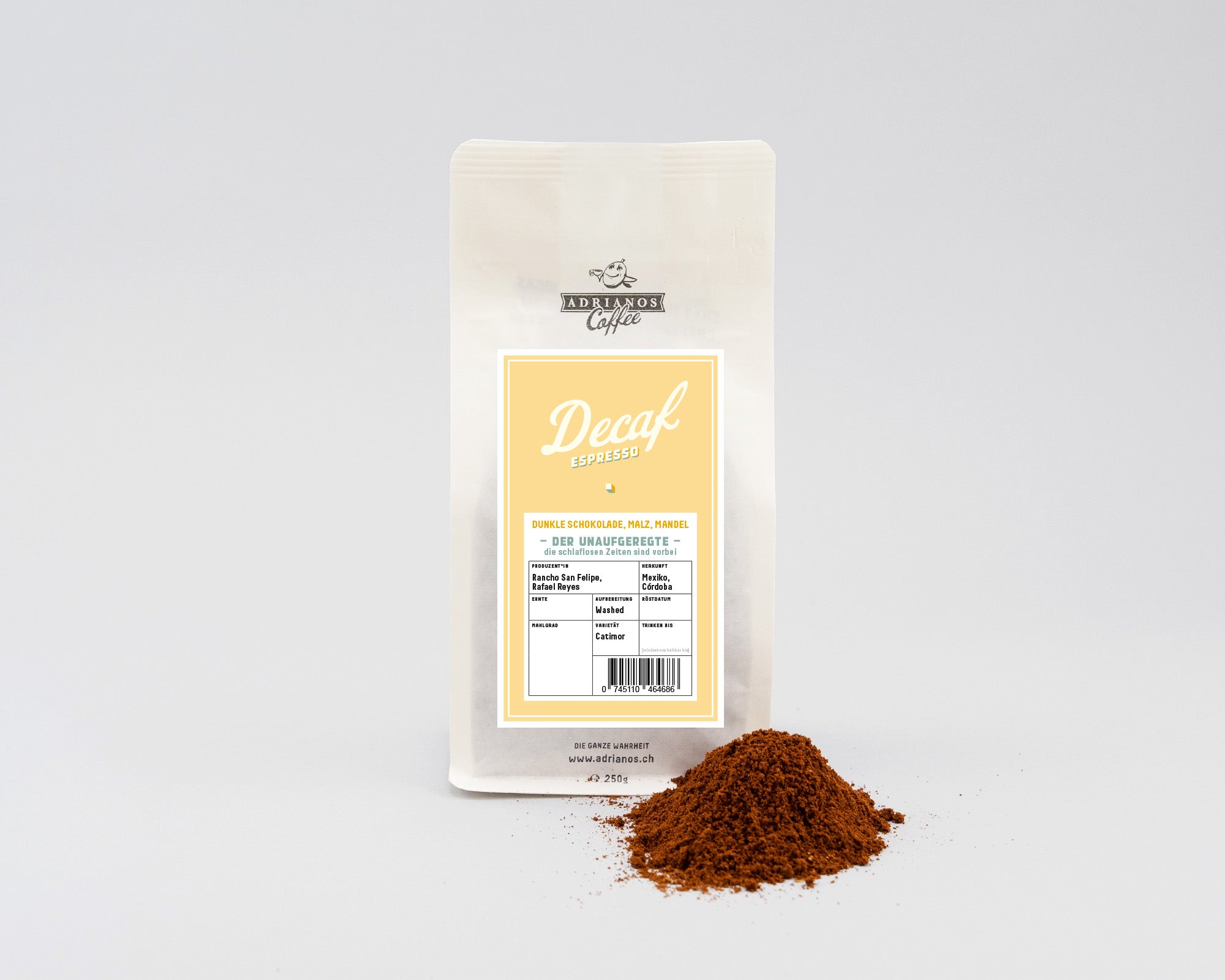 Decaf grains de café