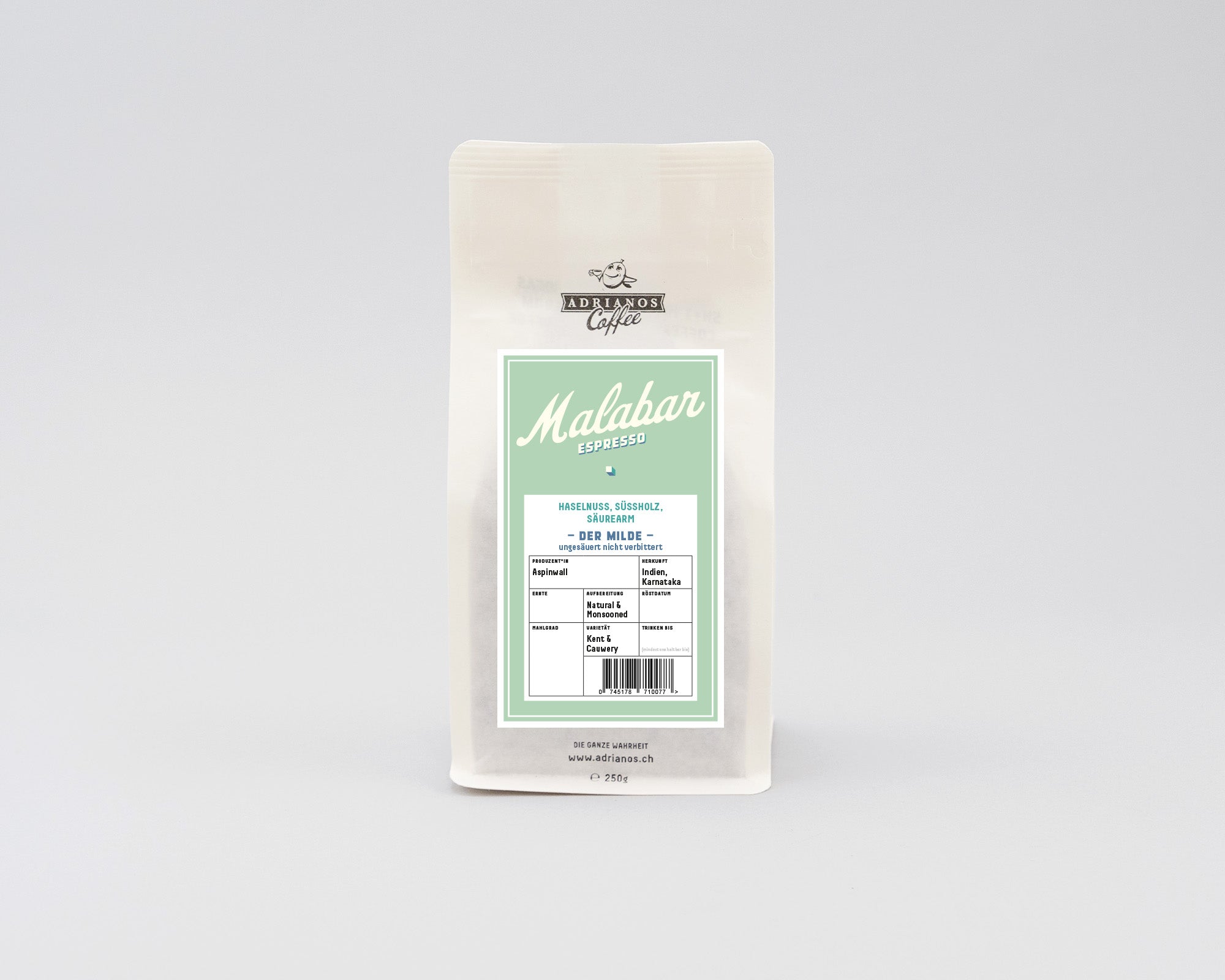 Malabar Kaffee 50 Gramm unverpackt