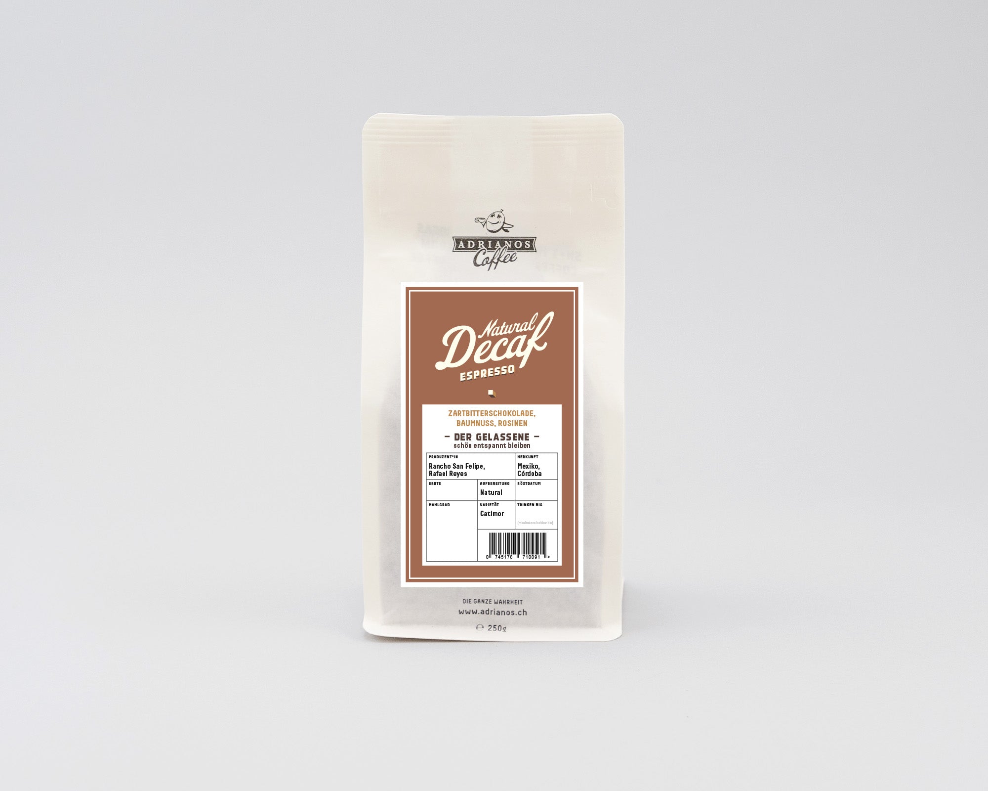 Natural Decaf Bohnen