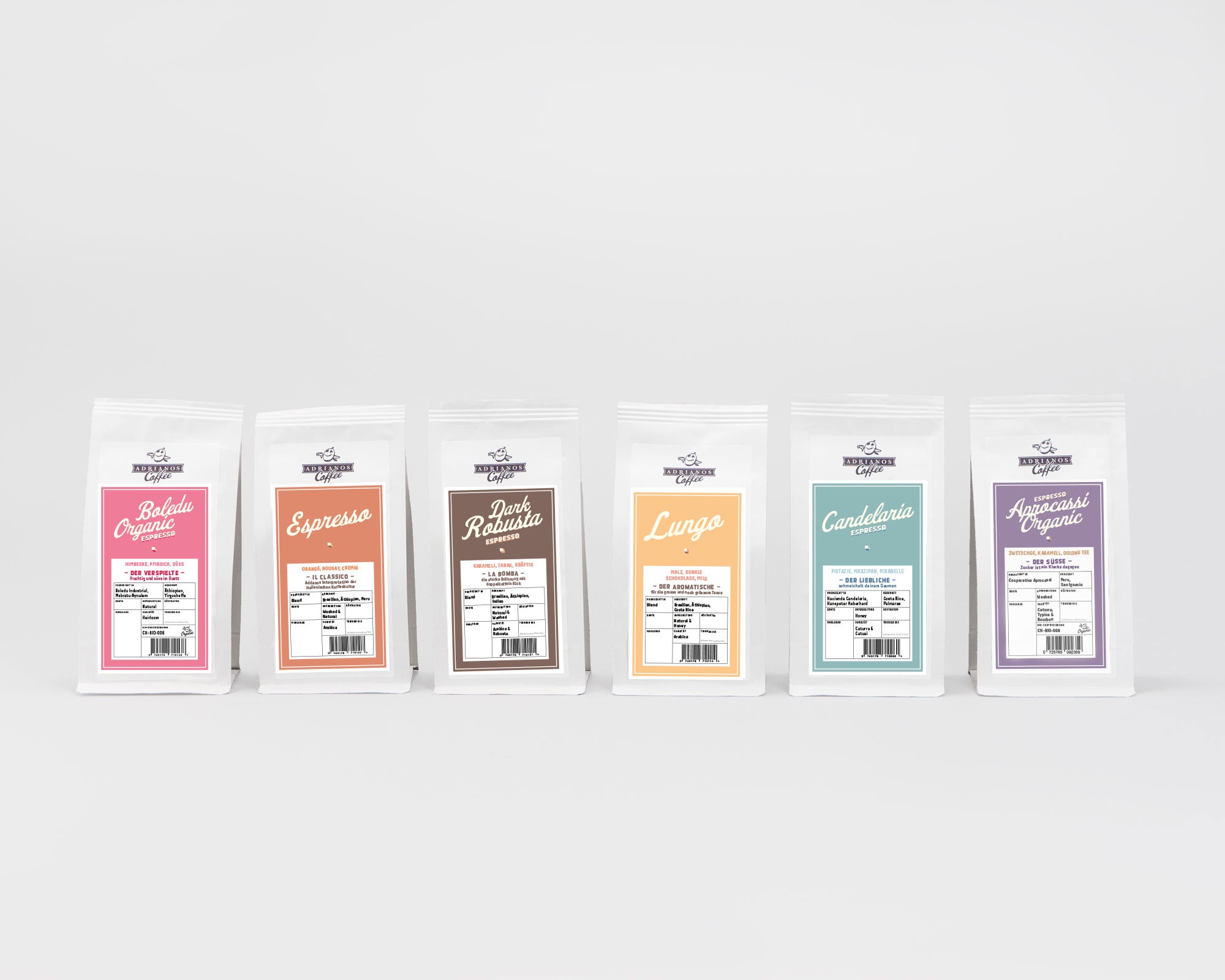 Coffret de dégustation de grains de café