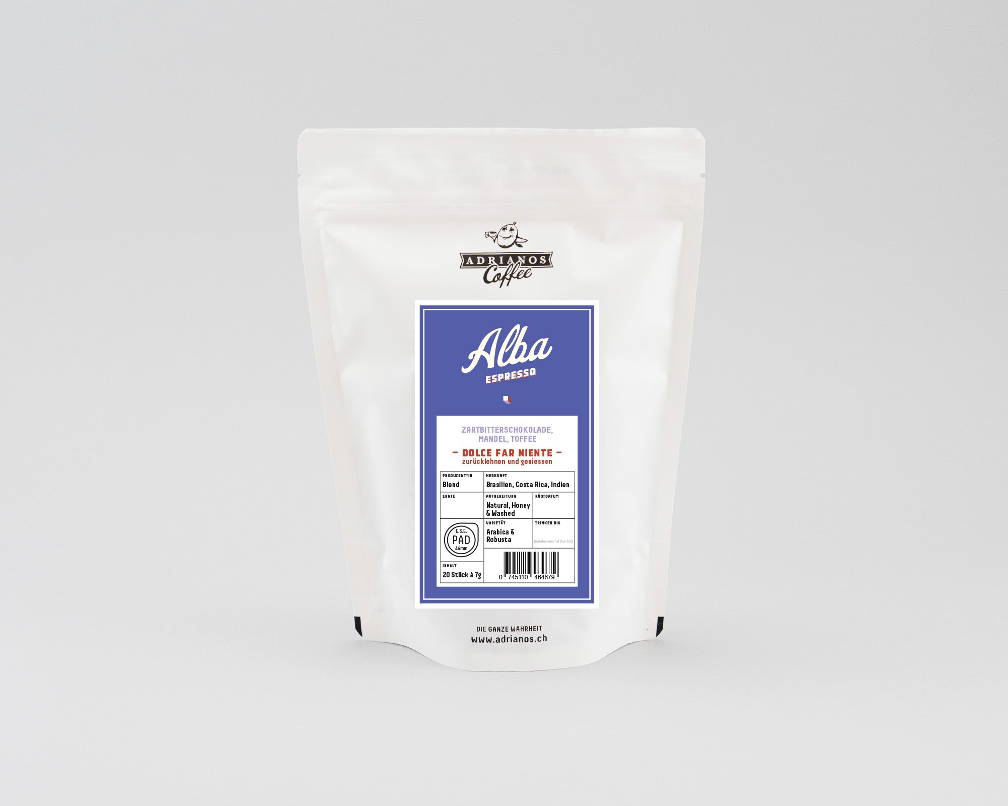 Alba Kaffee Pads