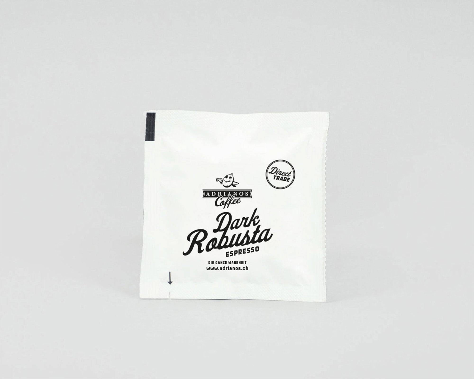 Dark Robusta pads de café