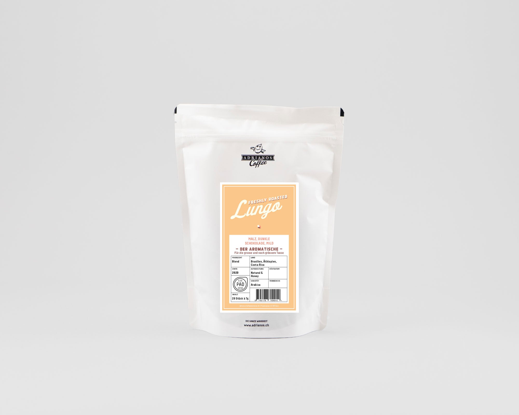 Lungo Kaffee Pads