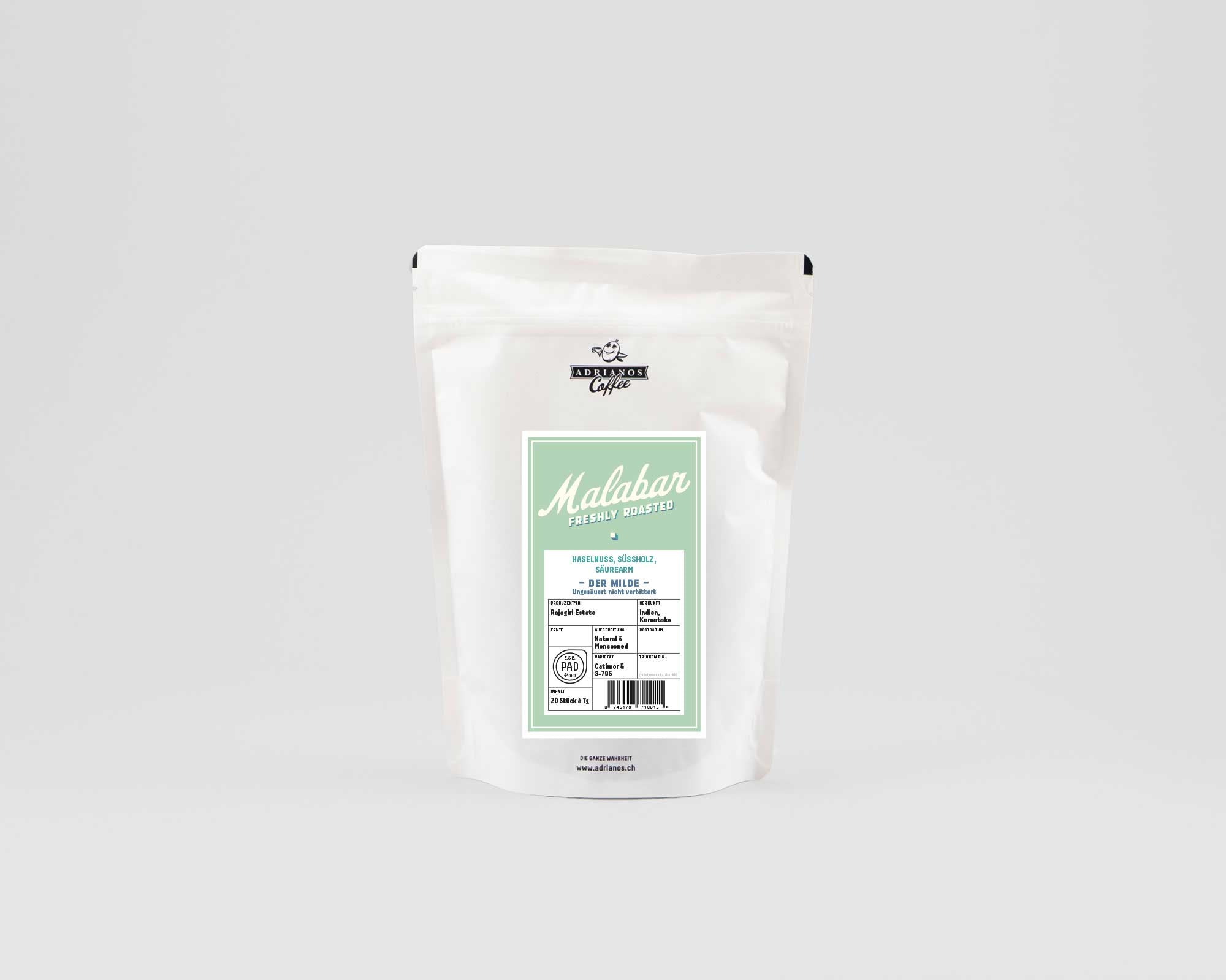 Malabar Kaffee Pads