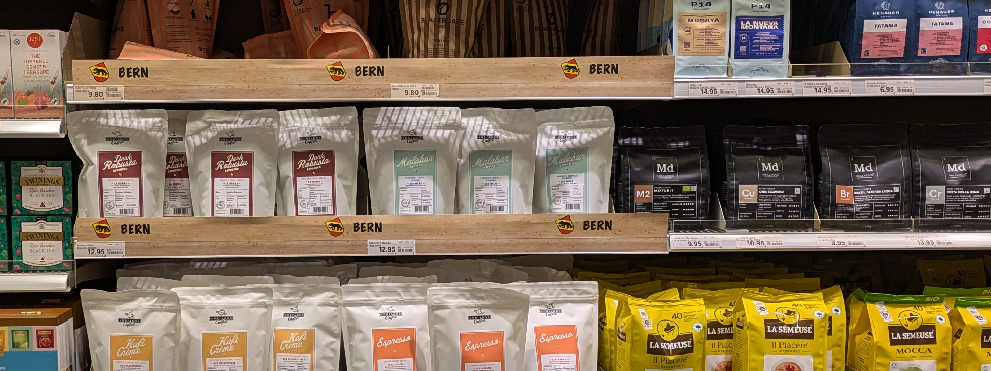 Großkonzerne zittern: Adrianos im Coop