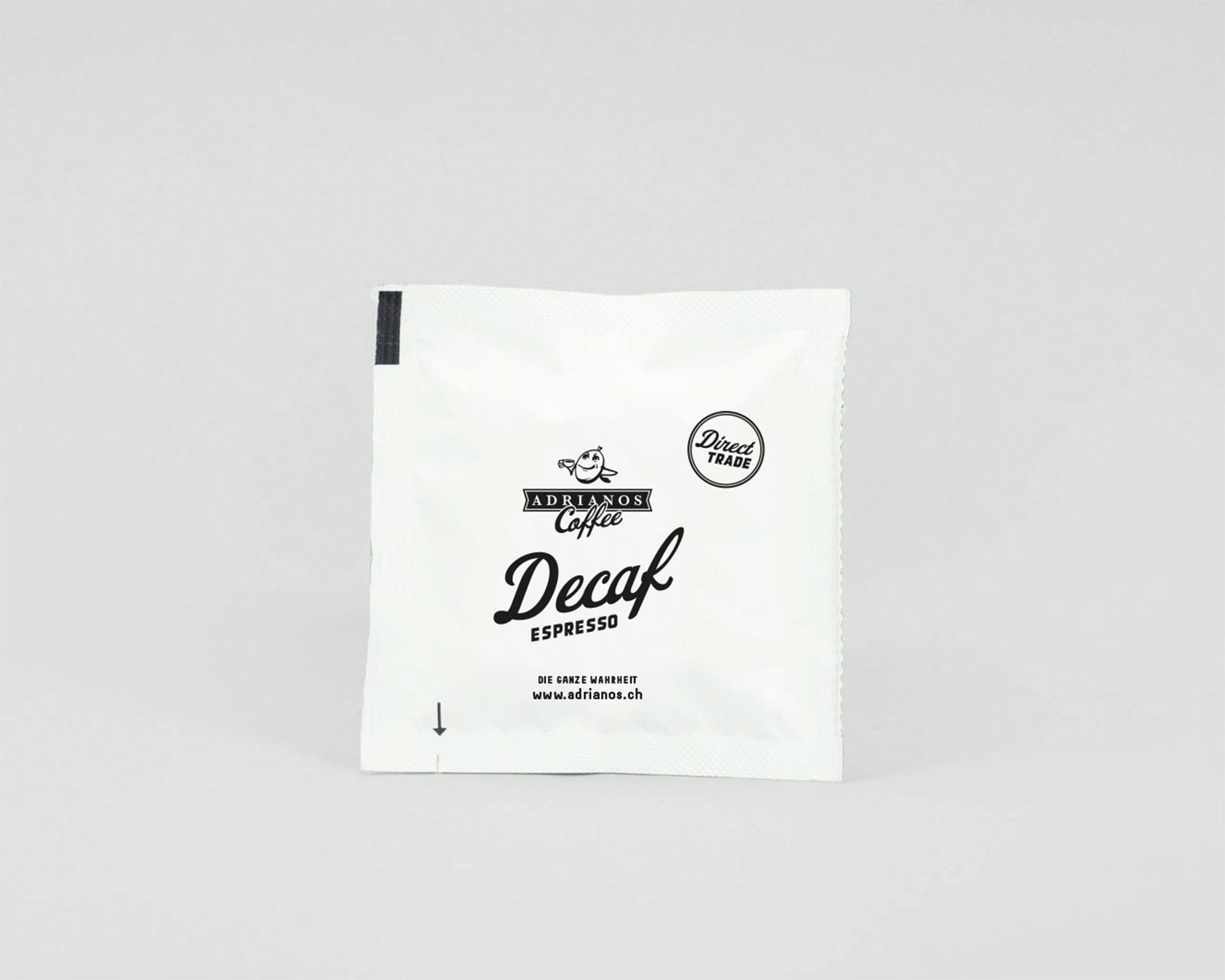 Decaf pads de café