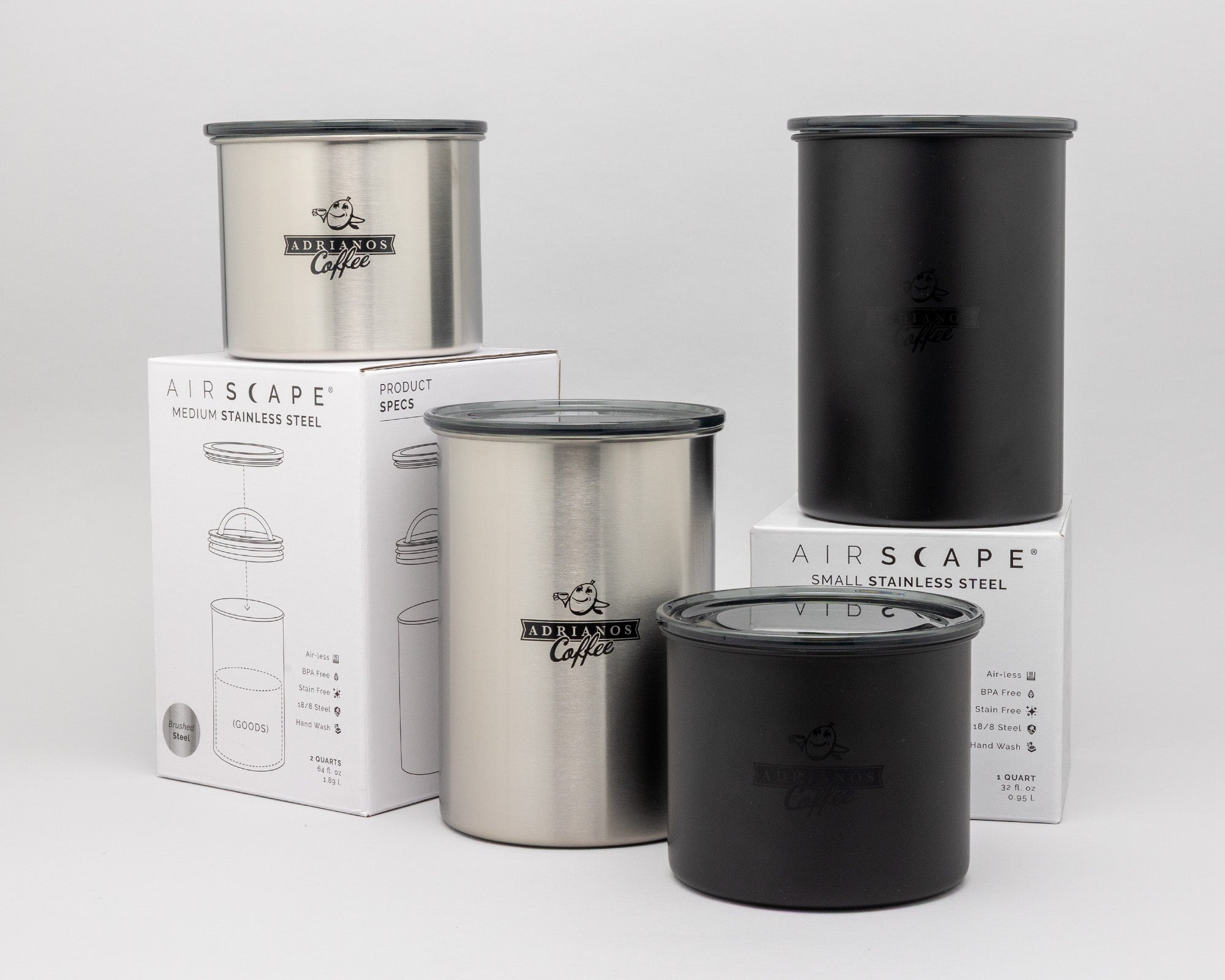 Airscape boîte à café