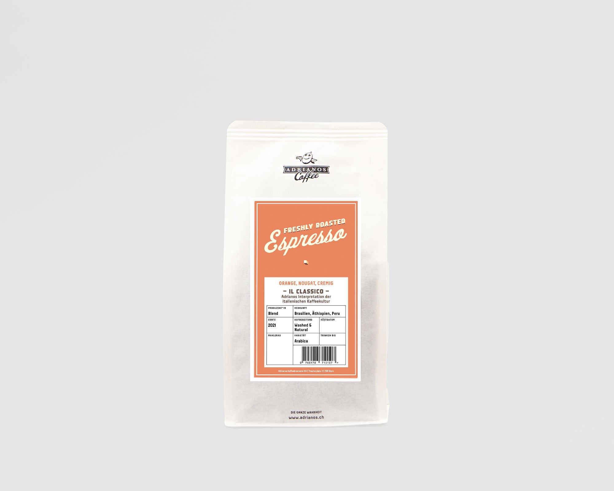 Espresso International Espresso Kaffee Online Shop adrianos.ch