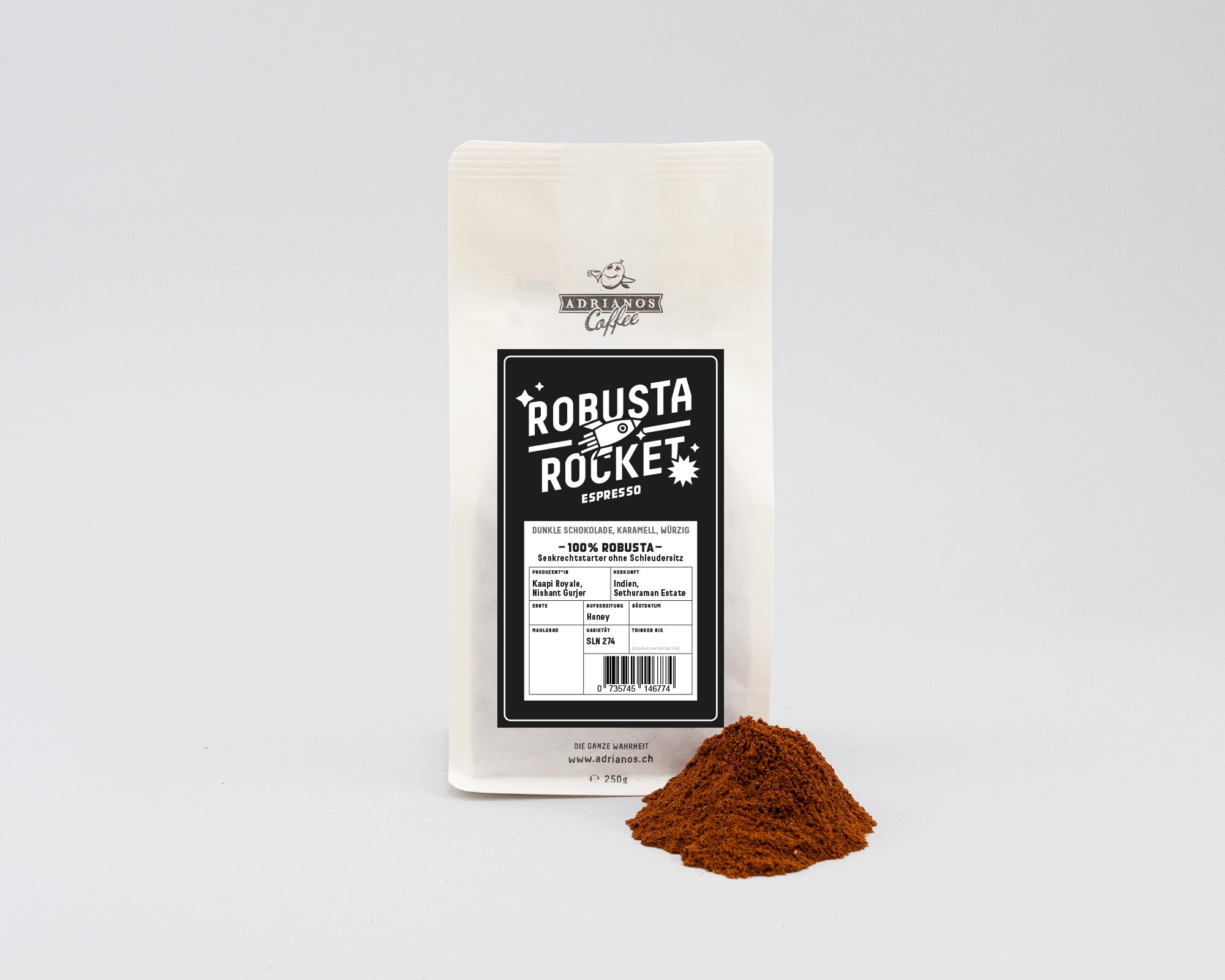 Robusta Rocket Kaffee Bohnen