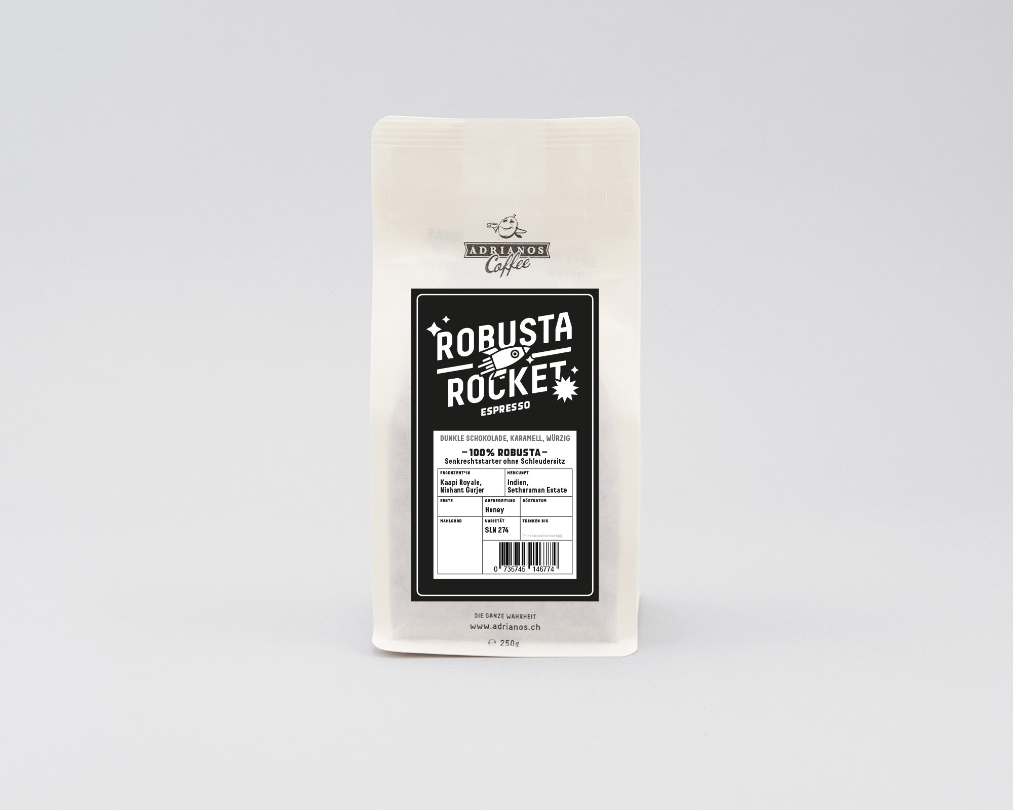 Robusta Rocket Kaffee Bohnen